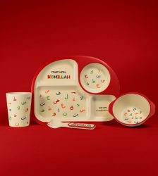 Arabic Alphabet Children's Tableware Set