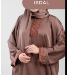 Satin Prayer Dress